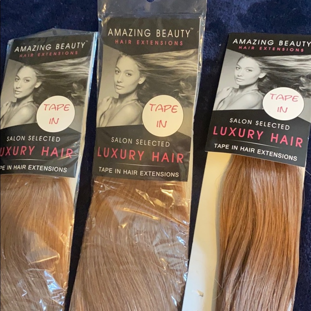 Tape in hair extensions